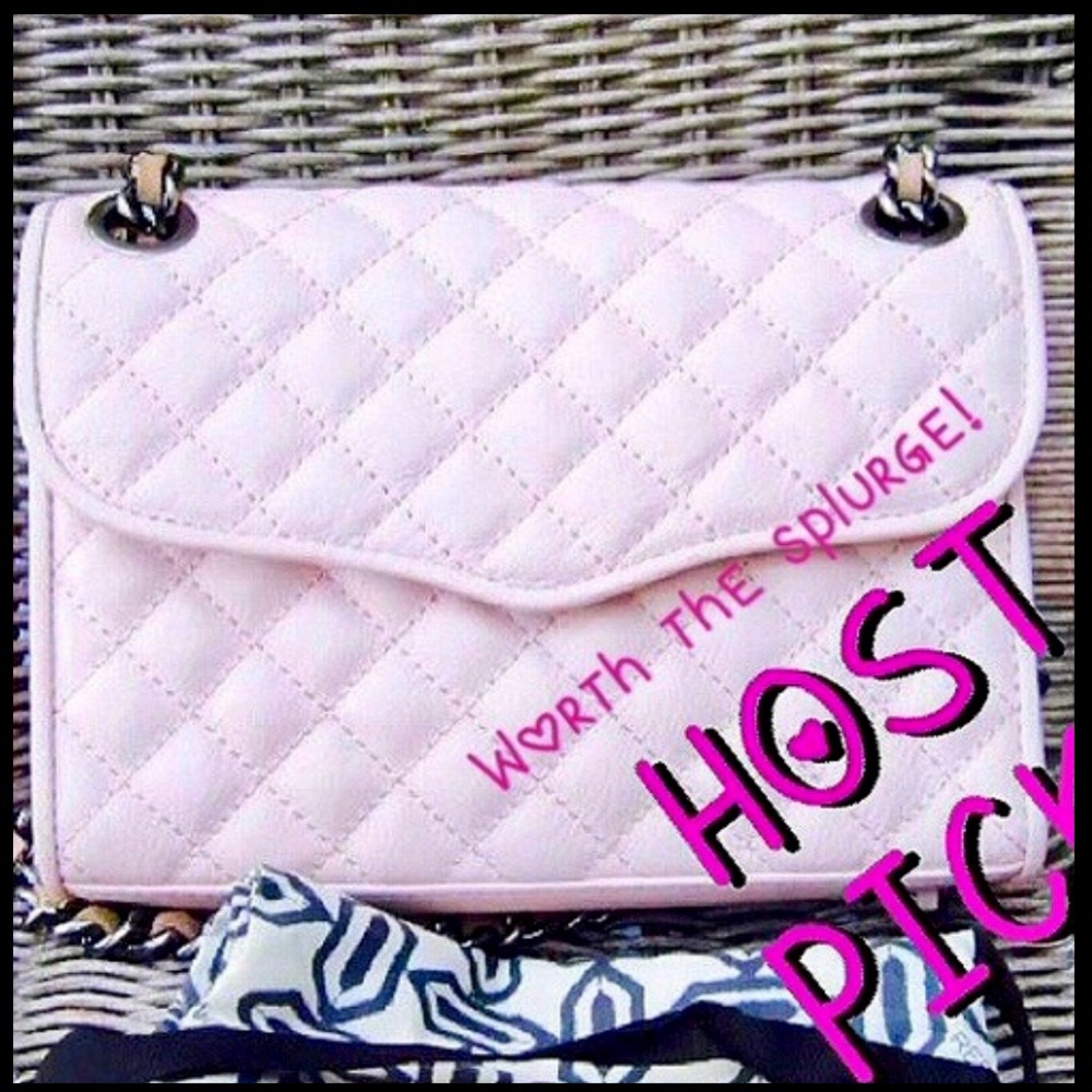 Rebecca Minkoff affair light pink pink great cndt